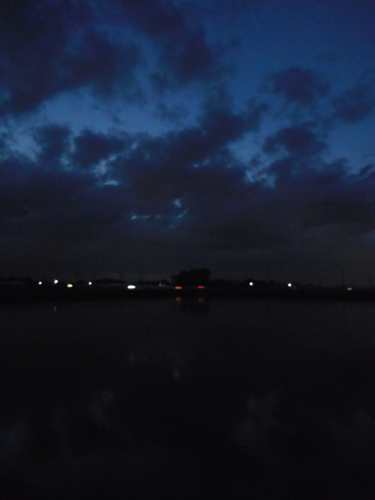 2016/11/26_溜め池の夕暮れ