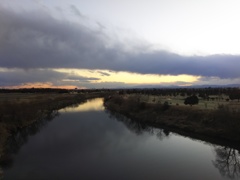 2017/02/11_荒川の夕暮れ