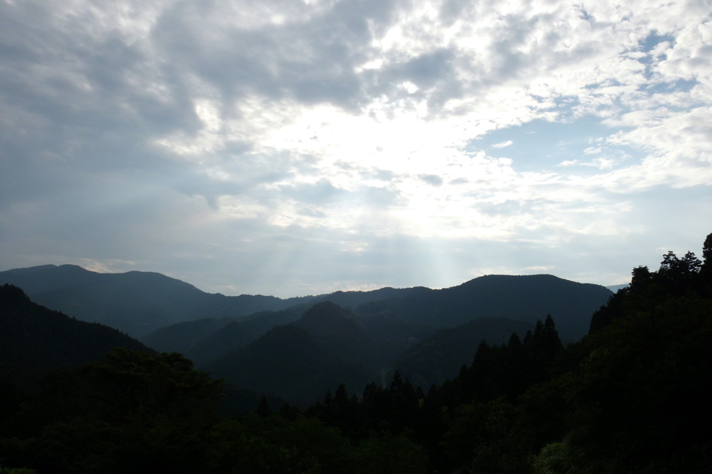 2014/08/02_山々に天使の梯子