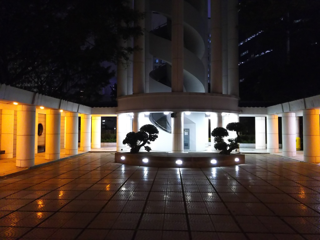 2017/03/12_夜の香港公園 太極園