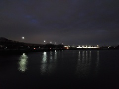 2017/02/18_夜の溜め池