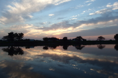 2015/10/03_柴山沼の夕暮れ