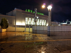 2015/09/10_夜、雨上がりの上野駅
