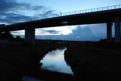 2016/07/31_元荒川の夕暮れ（没カット）