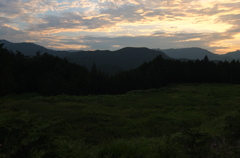 2014/08/02_山の夕暮れ
