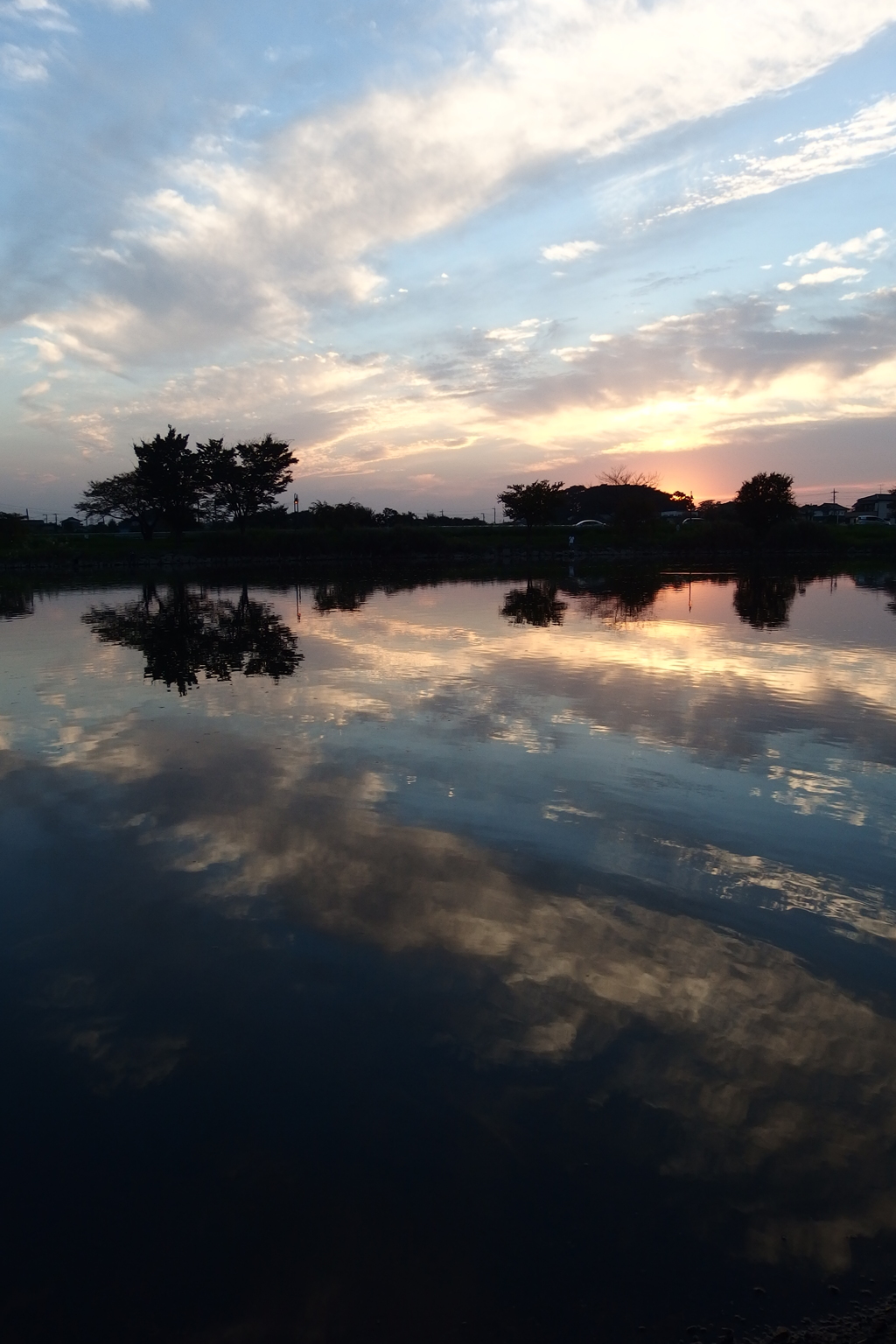 2015/10/03_柴山沼の夕暮れ