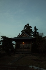 2014/11/23_夕暮れの天神社