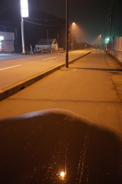 2015/10/11_夜の水たまり