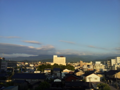 2017/06/14_宿から立山連峰を望む