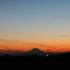 2014/12/27_夕暮れの富士山