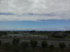 2017/06/16_黒部宇奈月温泉駅から富山湾を望む