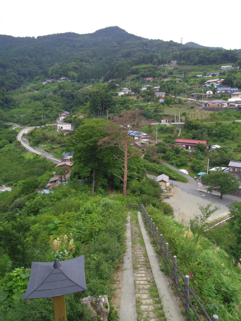 2017/07/15_花桃の郷 展望台からの眺め