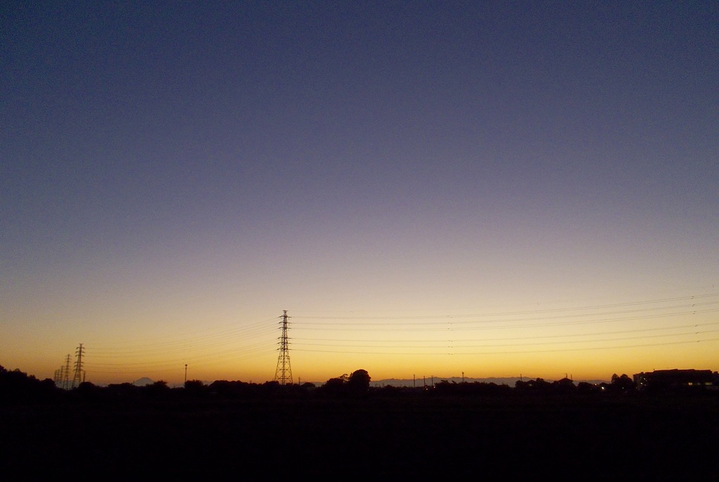 2015/10/25_夕暮れ