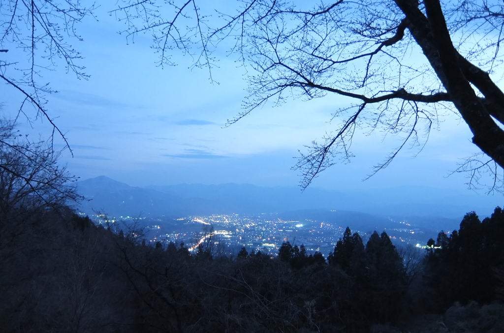 2014/03/29_秩父山中からの夜景