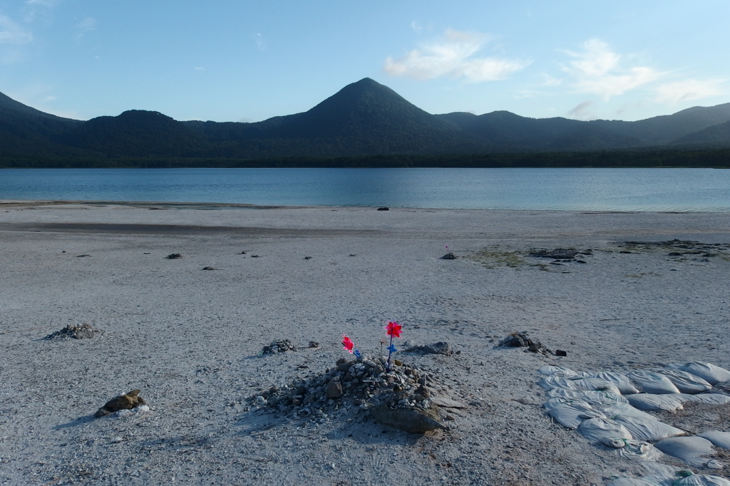 2015/08/08_極楽浜、宇曽利湖と大尽山