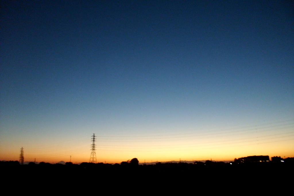 2015/10/25_夕暮れ