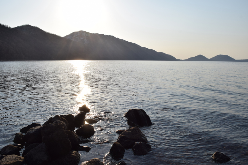 DSC_1331　支笏を広角で