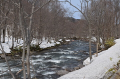 DSC_1392　雪解けの小川
