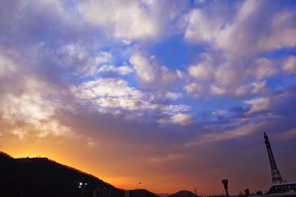 夕方