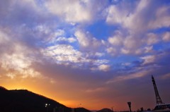 夕方