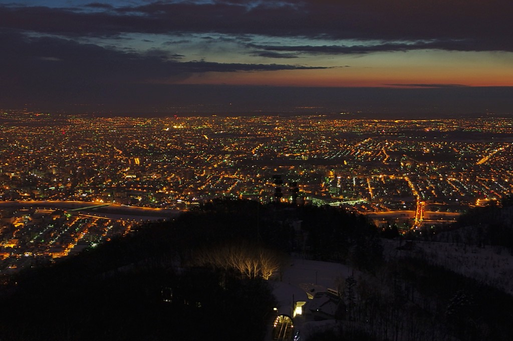 夜の札幌
