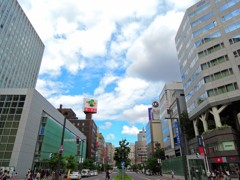 札幌駅南口方面
