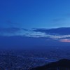 藻岩山から札幌を望む