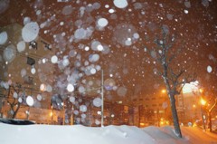 吹雪く