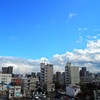 大雨の合間の