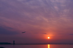 セントレアの夕刻