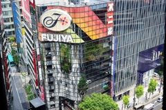 zebra crossings in Ginza