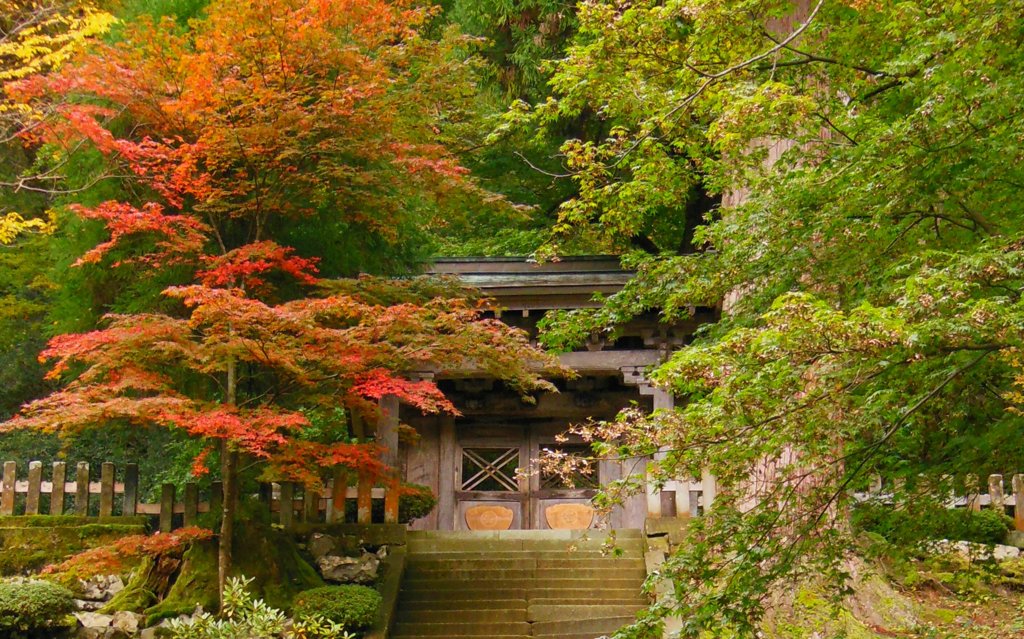 永平寺にて