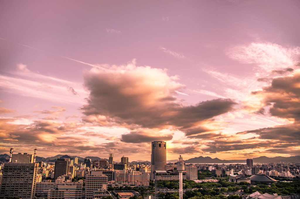 夕焼け