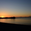 夕暮れ時に