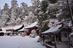太平山神社「雪景色」