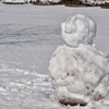 アンパンマン雪だるま