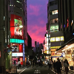 夕焼けの街