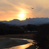 ぬくもりの夕陽