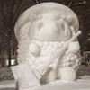 さっぽろ雪まつりにて