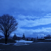 初雪の公園　6