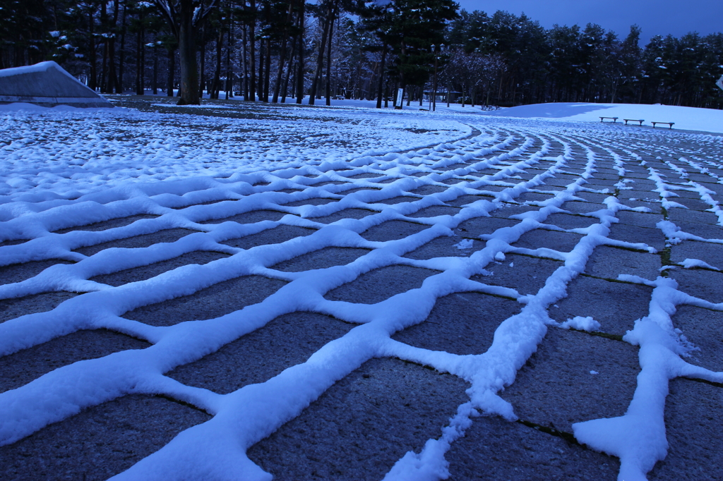 雪解けのクロスデザイン