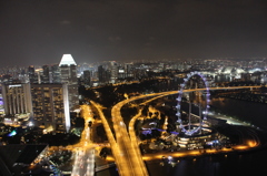 A Night View of Singapore