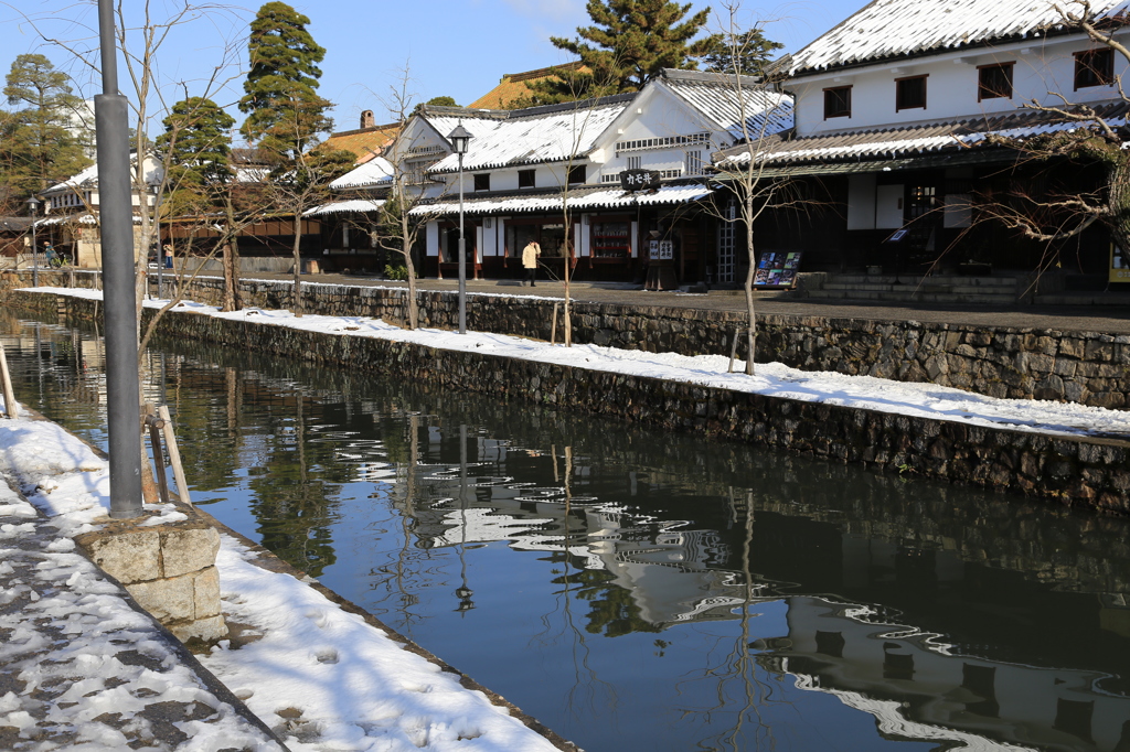 雪の倉敷