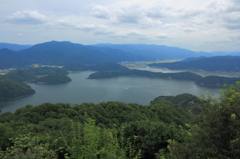 レインボーライン山頂公園から