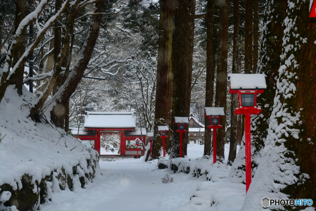 雪化粧・奥の宮