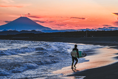 サザンビーチの夕暮れが美しすぎて
