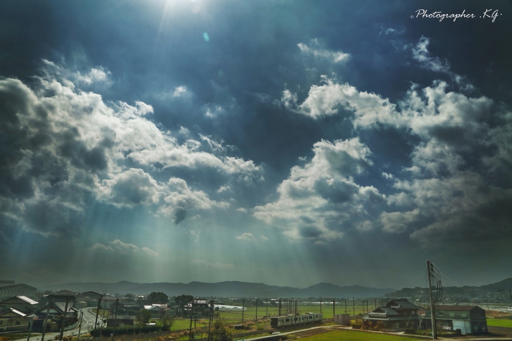 太陽の下