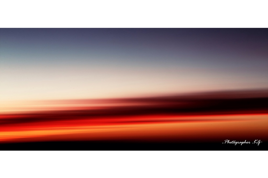 夕日