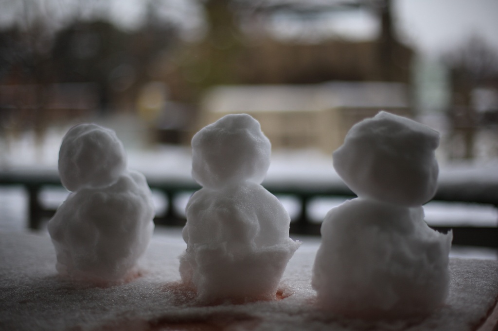 Snowman by handcraft