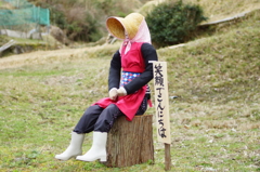 リアルな案山子さん